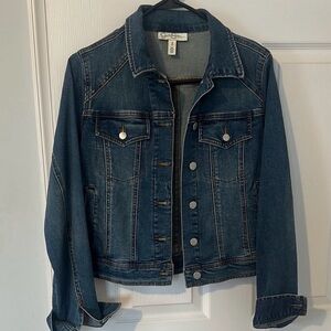 Classic Dark Blue Jean Jacket